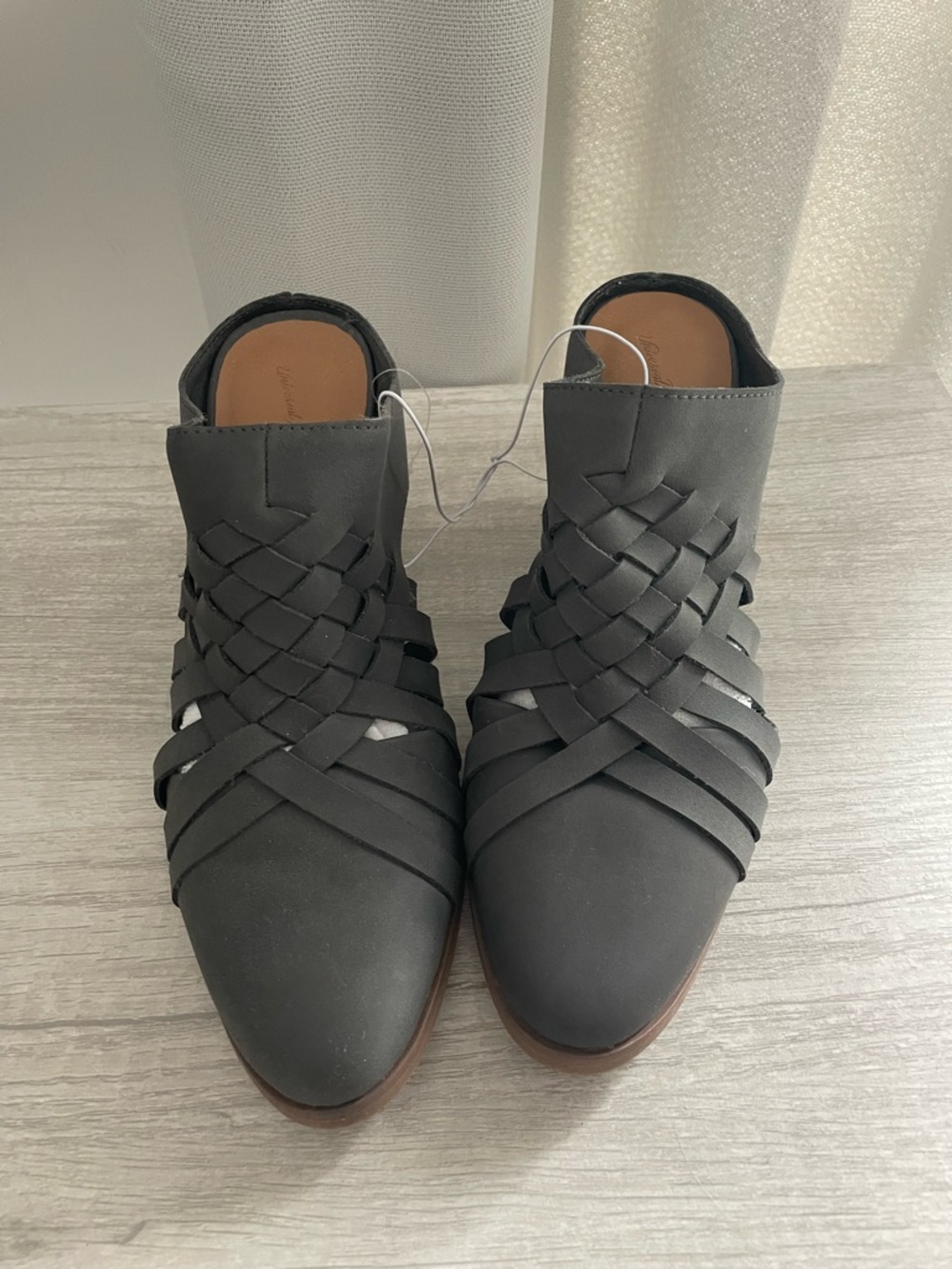 Woven Strap Mules